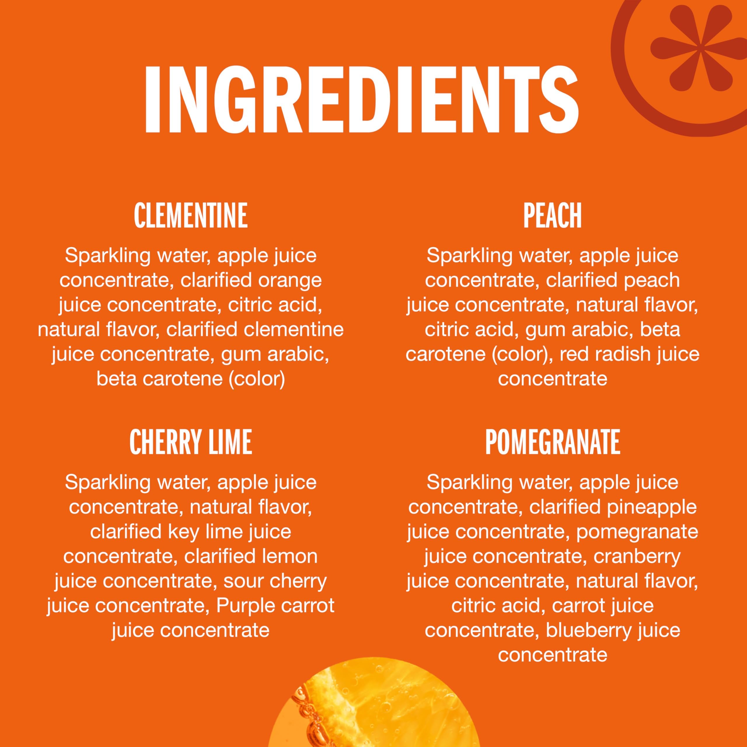 IZZE Sunset Variety Pack Cherry Lime can features tart-sweet balance for gatherings