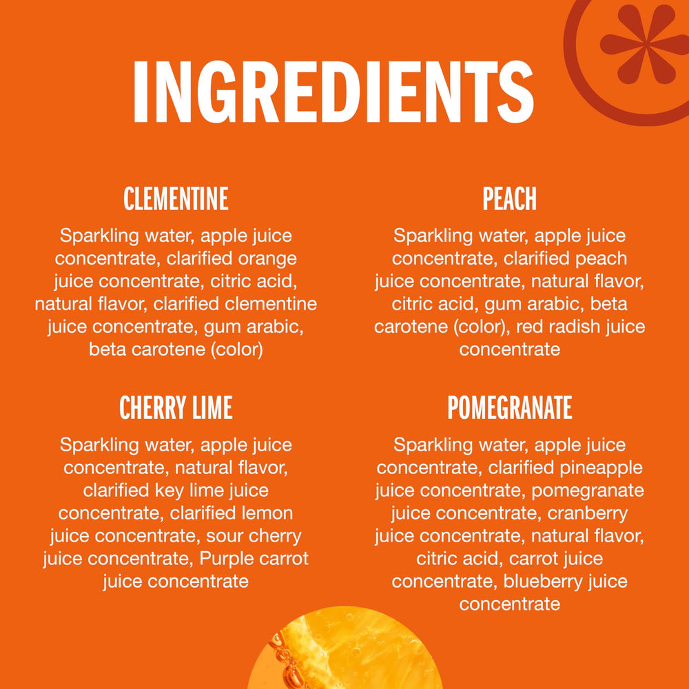 IZZE Sunset Variety Pack Cherry Lime can features tart-sweet balance for gatherings