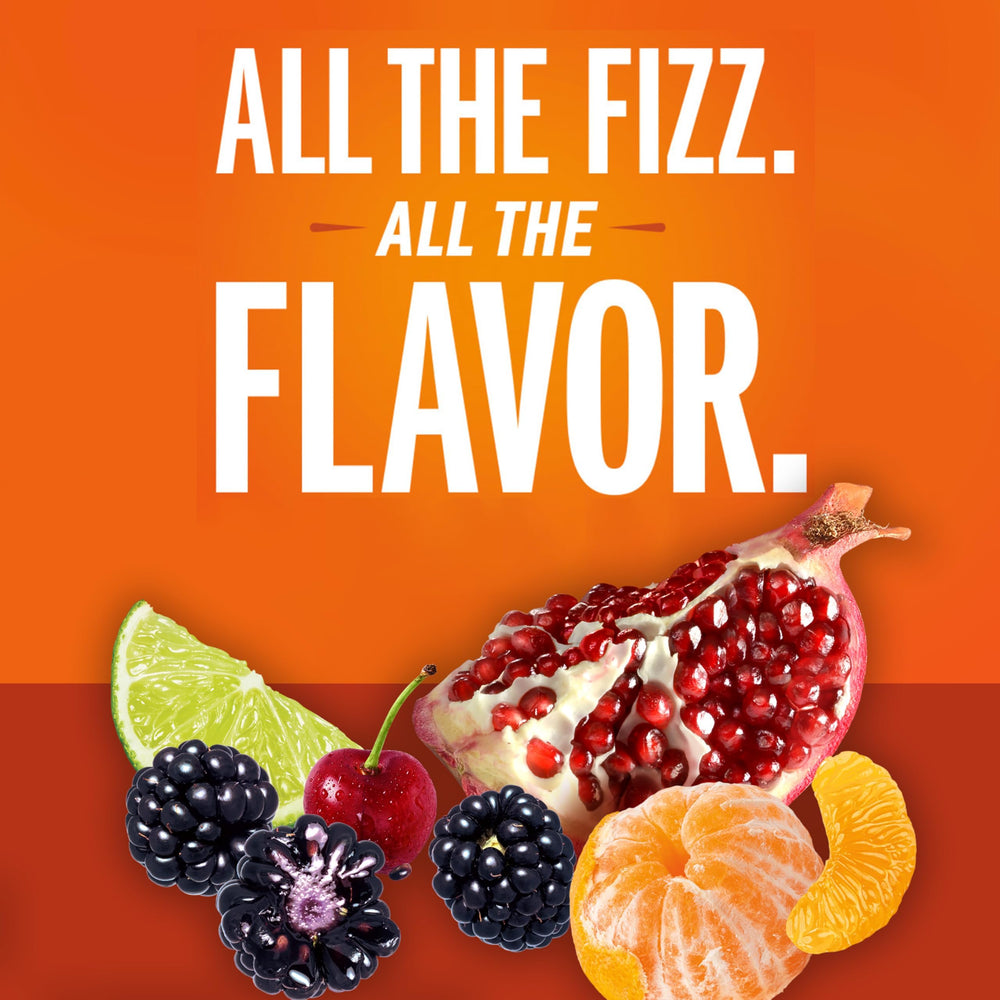 IZZE Sunset Variety Pack Pomegranate can presents crisp flavor for festive moments