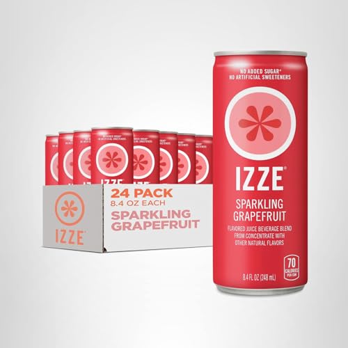 IZZE variety flavors pack collection, explore bold options with no added sugar.