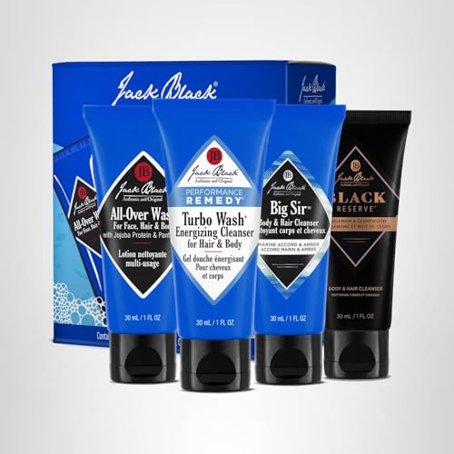 Gift-ready packaging of the Jack Black Variety Kit.