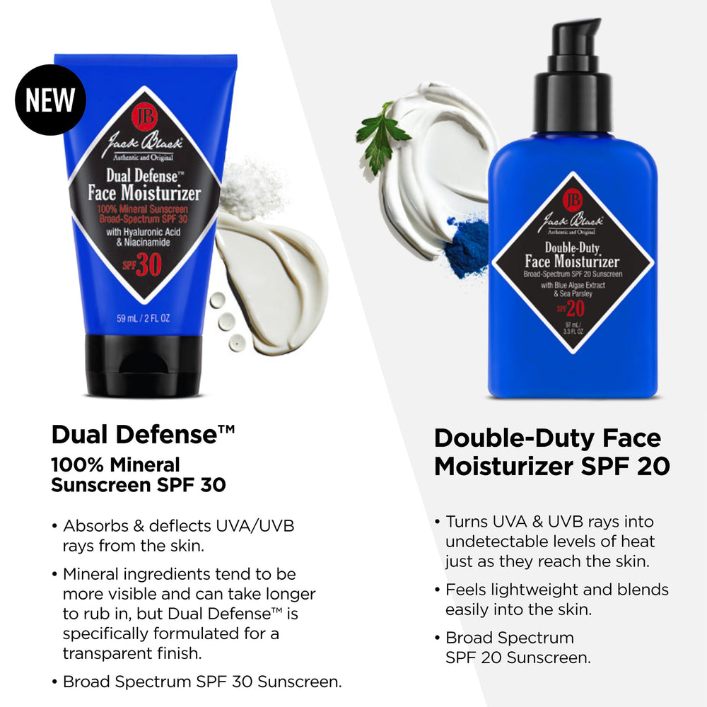 Jack Black phospholipids enhancing moisture retention and skin barrier.