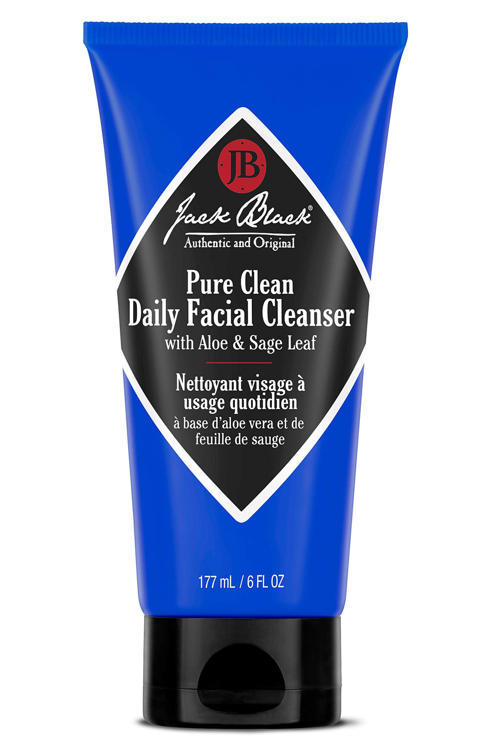 Jack Black Pure Clean bottle pour for quick daily cleanse and shave prep