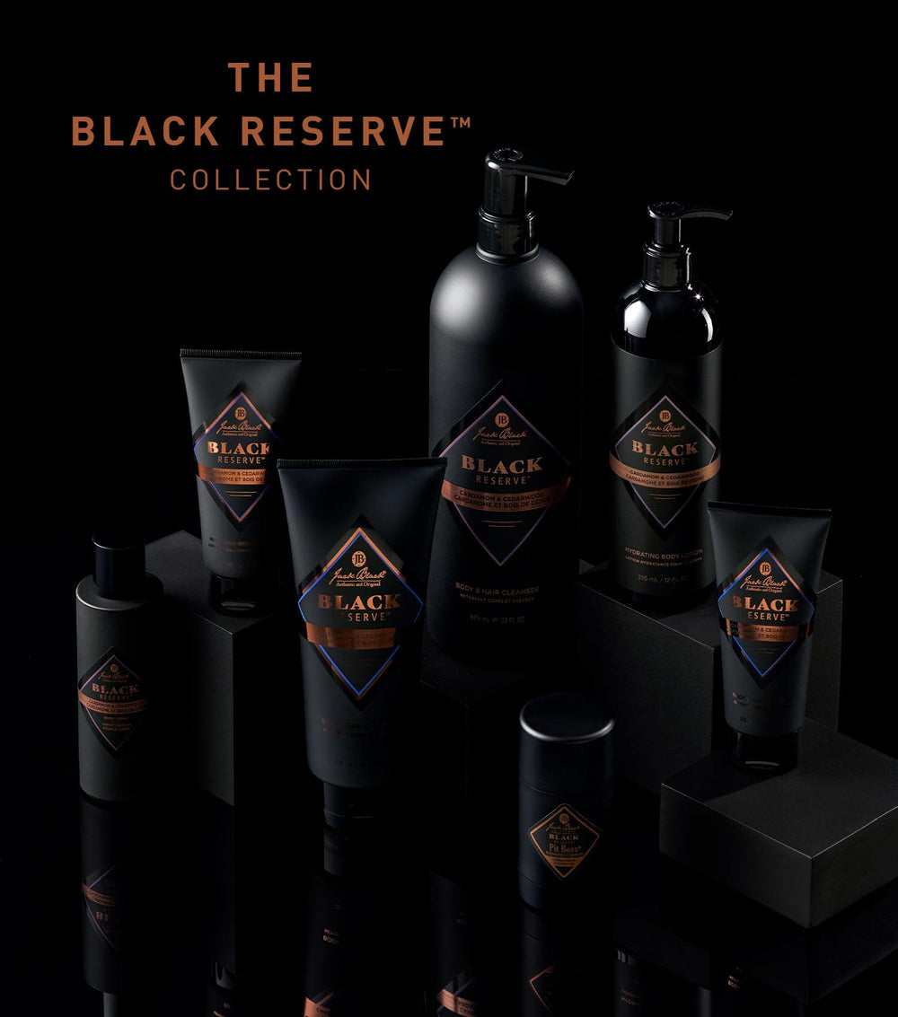 Jack Black rich lather close-up demonstrates thorough cleansing without drying.