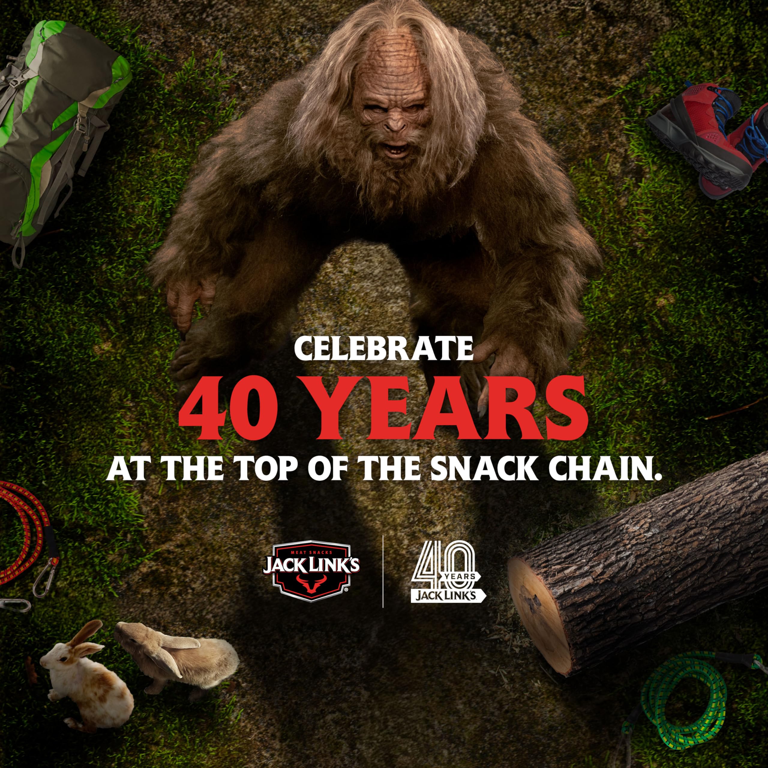 Jack Link's eight-ounce bag maintains freshness for picnics