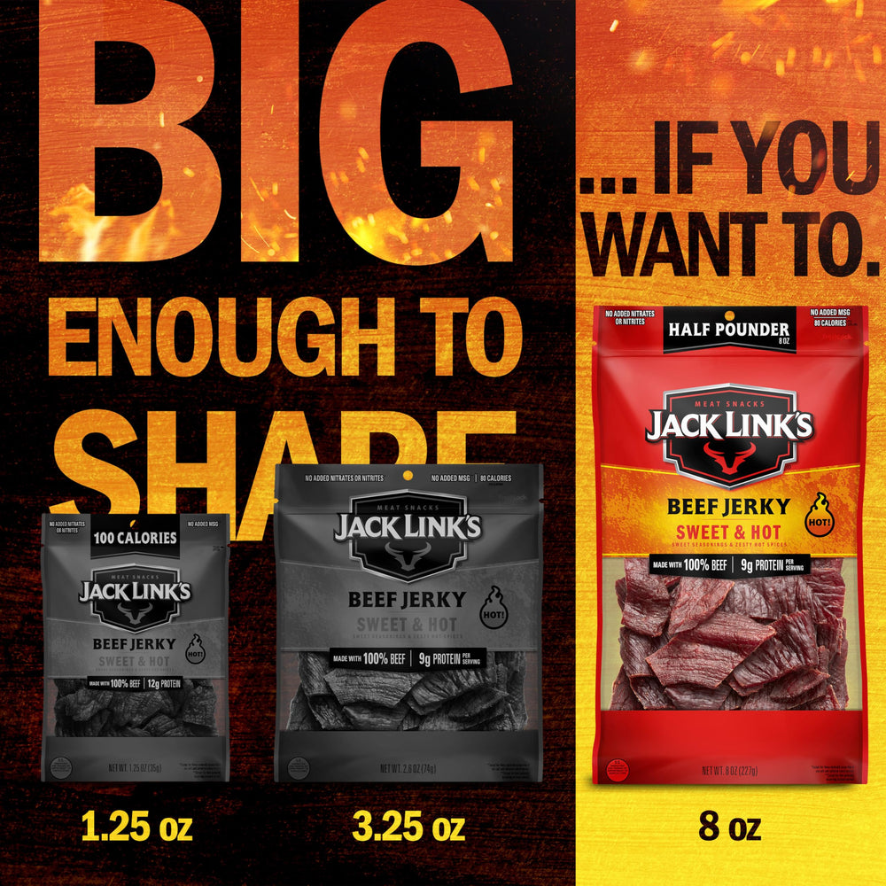 Jack Link's jerky in lunchbox-ready packaging for daily meals