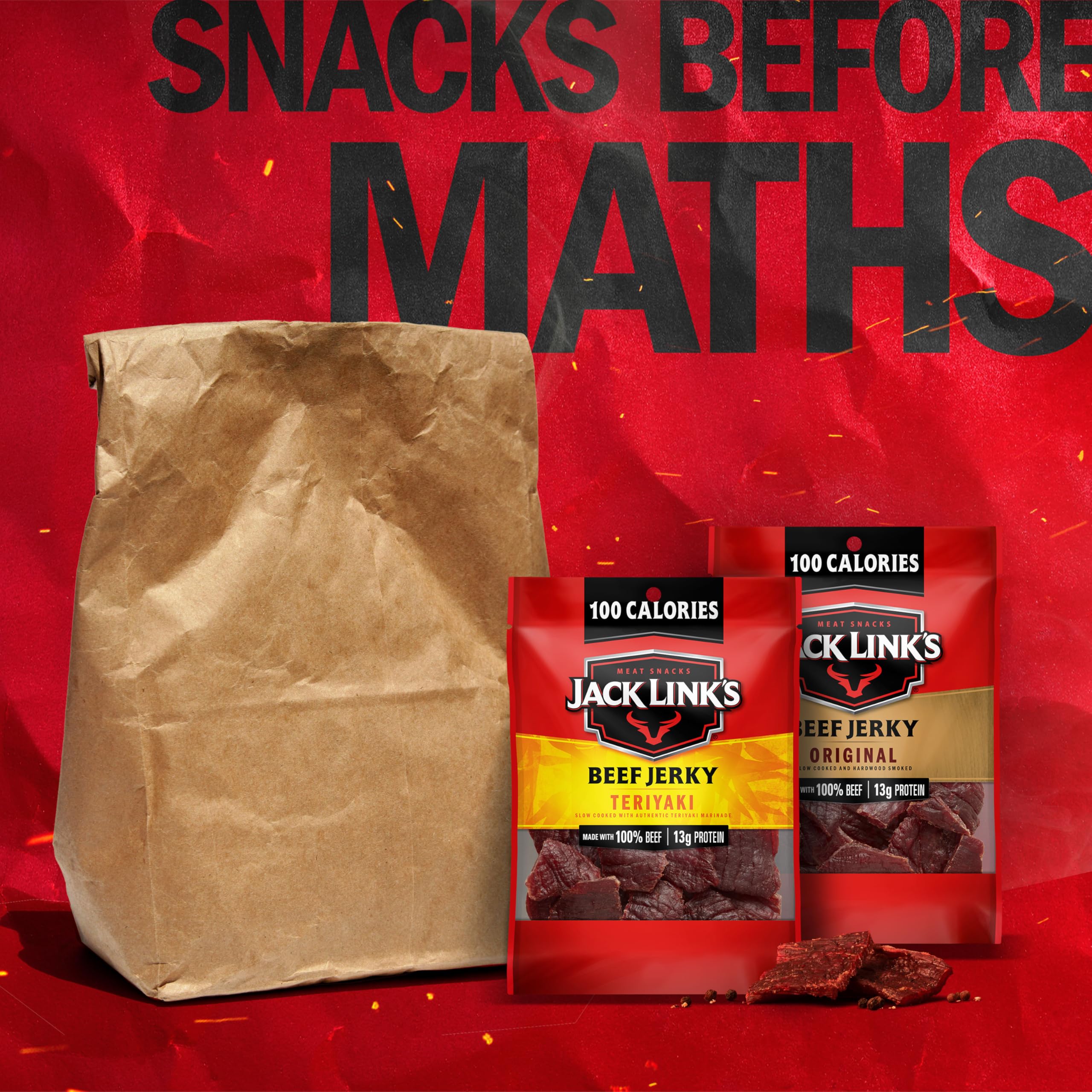 Wood-smoked flavor notes on trail-ready jerky