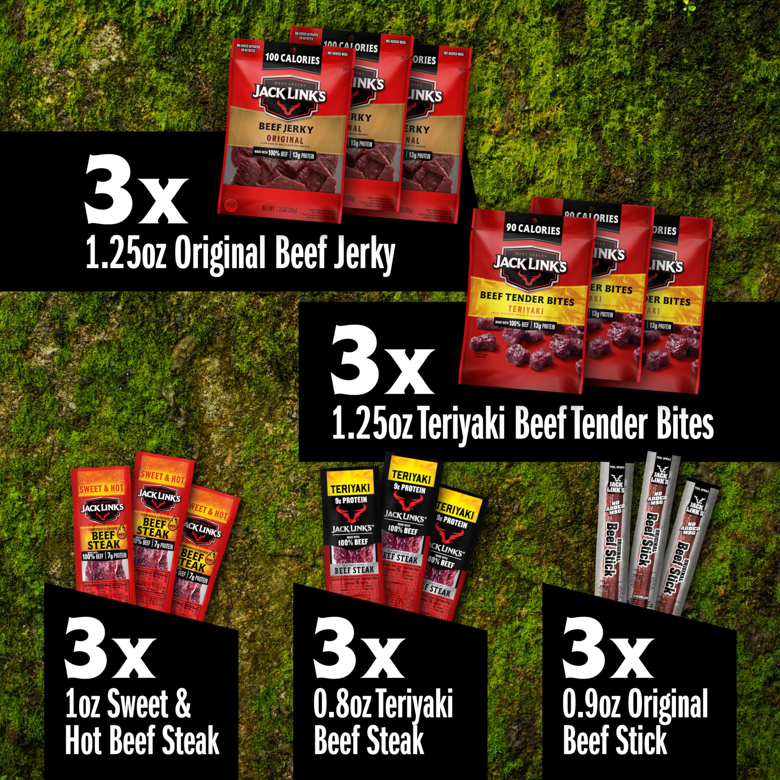 Gift basket image shows ready-to-share beef snacks perfect for gifting.