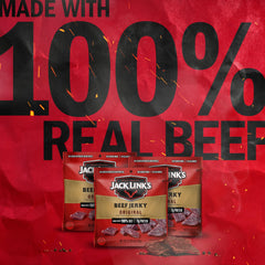 Jack Link's Original Beef Jerky 0.625 oz bag, ready-to-eat lunchbox snack.