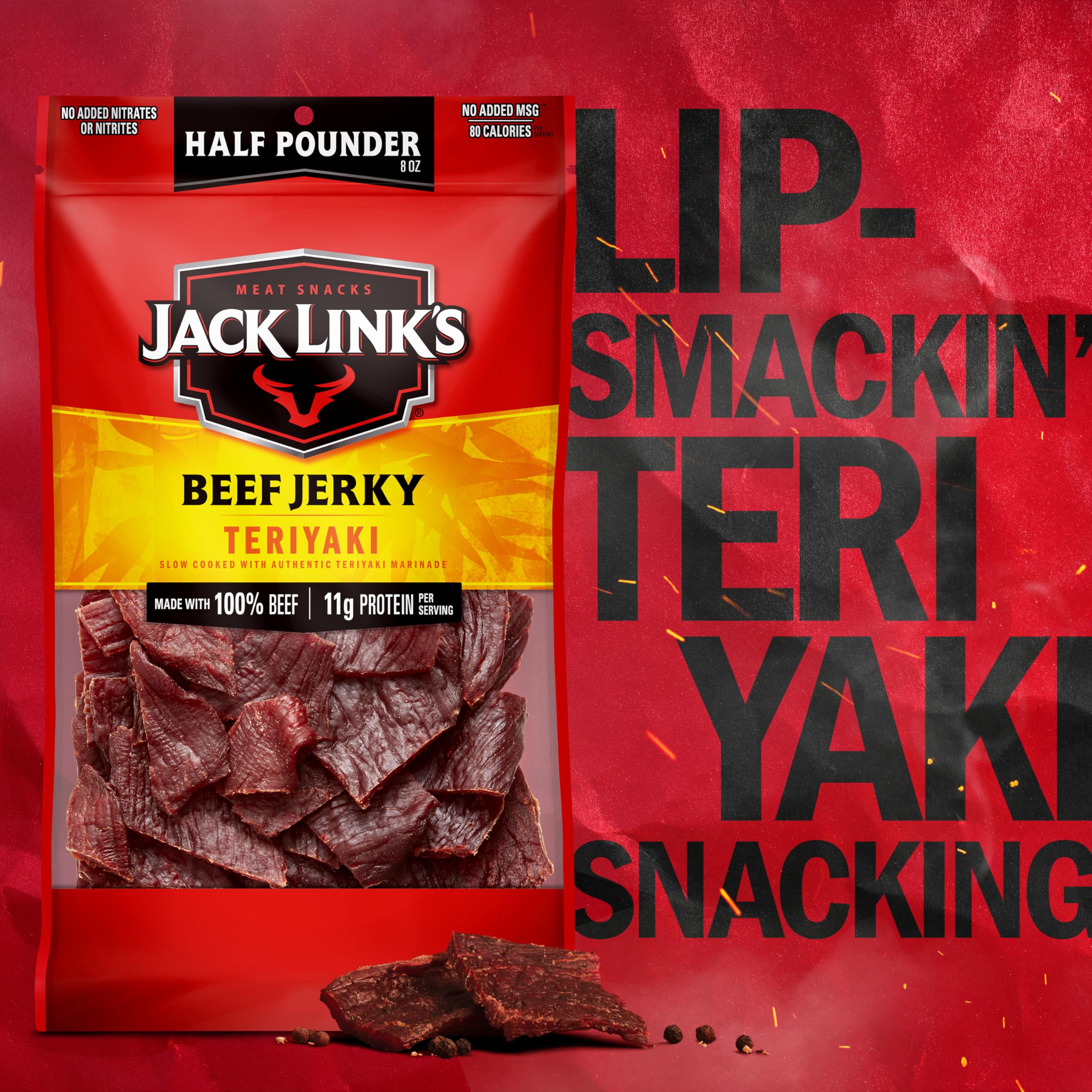 Jack Link's Jerky half-pound bag for sharing or stocking up