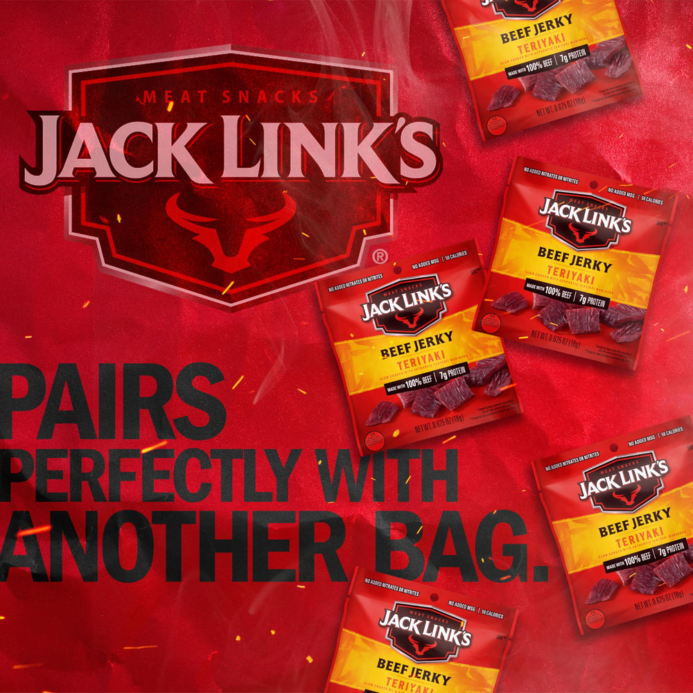 Jack Link's Teriyaki Beef Jerky kid-friendly snack for school days