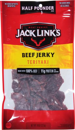 Jack Link's Teriyaki Beef Jerky is lunchbox-friendly and protein-packed