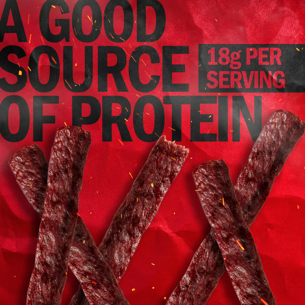 Hardwood-smoked beef steaks deliver a rich teriyaki aroma.