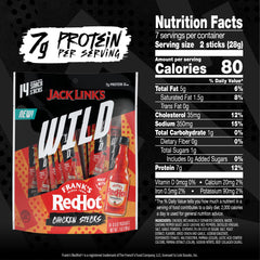 Jack Link's Wild Mini Chicken Sticks deliver 7g protein per serving.