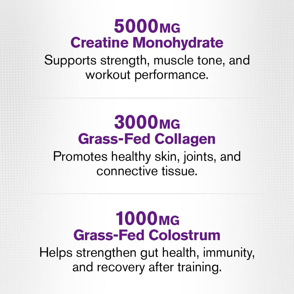 Jacked Factory Creatine Colostrum jar signaling immune and gut wellness support.
