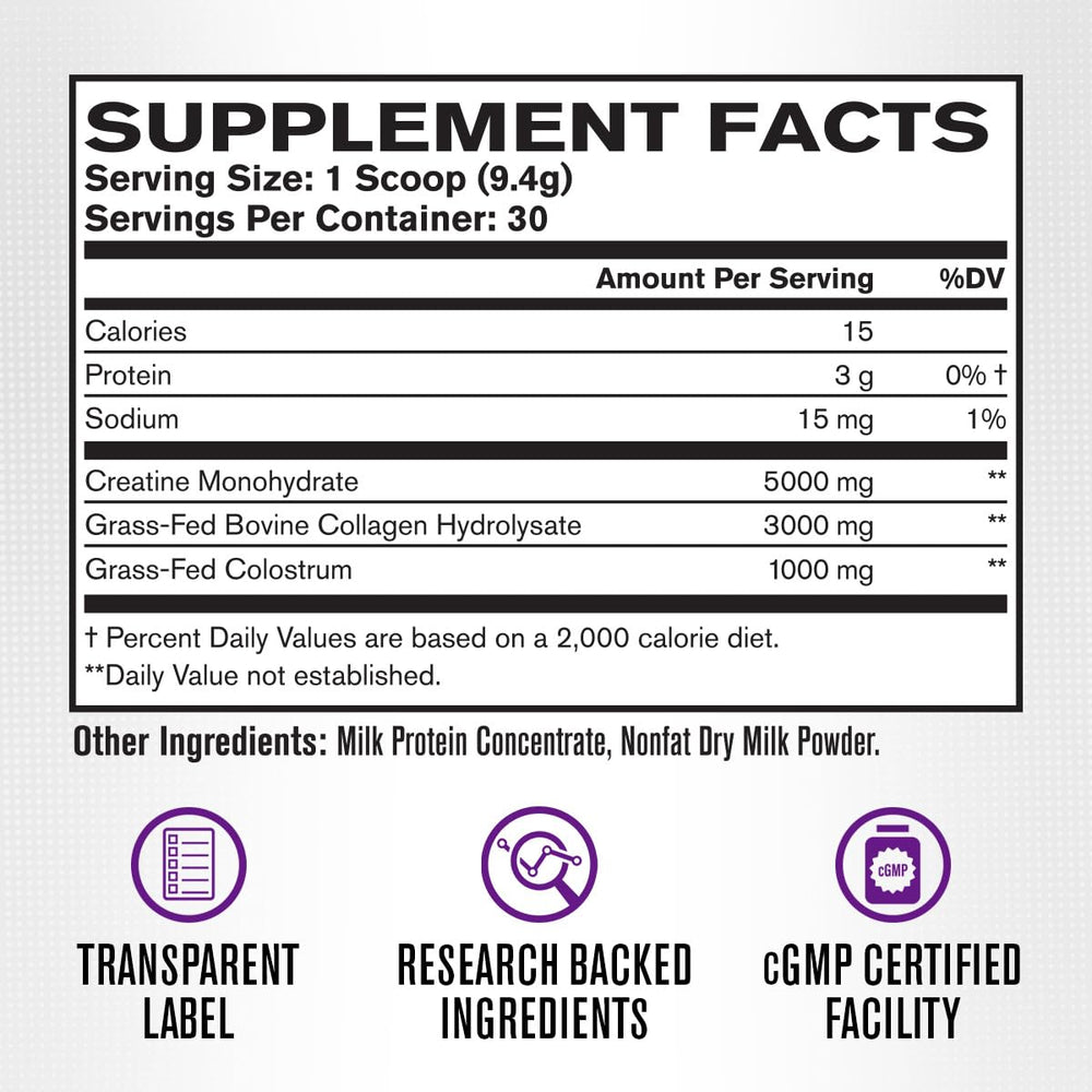 Jacked Factory Creatine Women packaging showcasing clean, gluten-free formula.
