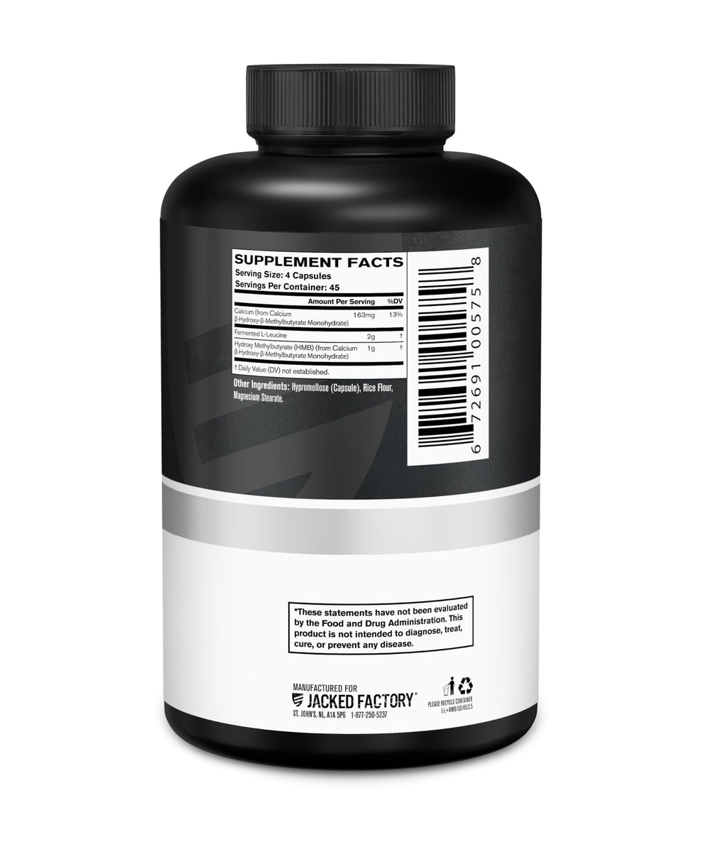 Clean label capsule supplement from Jacked Factory for daily use