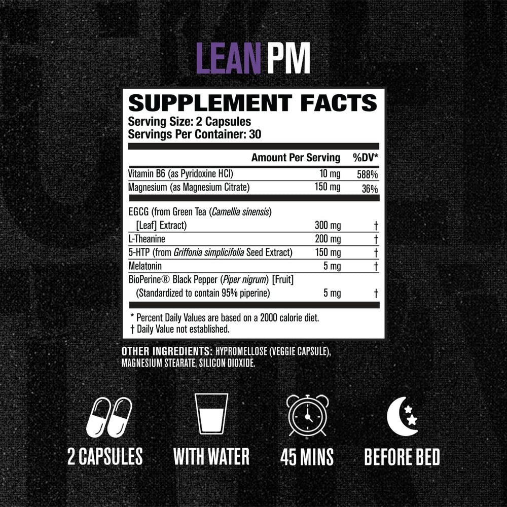 Jacked Factory Burn-XT label close-up with ingredients list