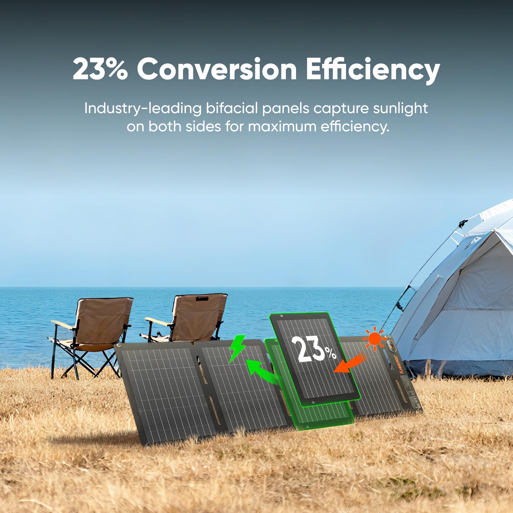 Jackery Explorer 300 carry handle enables easy transport