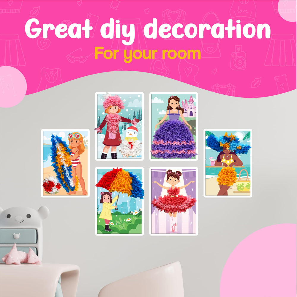 jackinthebox flower-pressing themed art setup inspires seasonal creativity