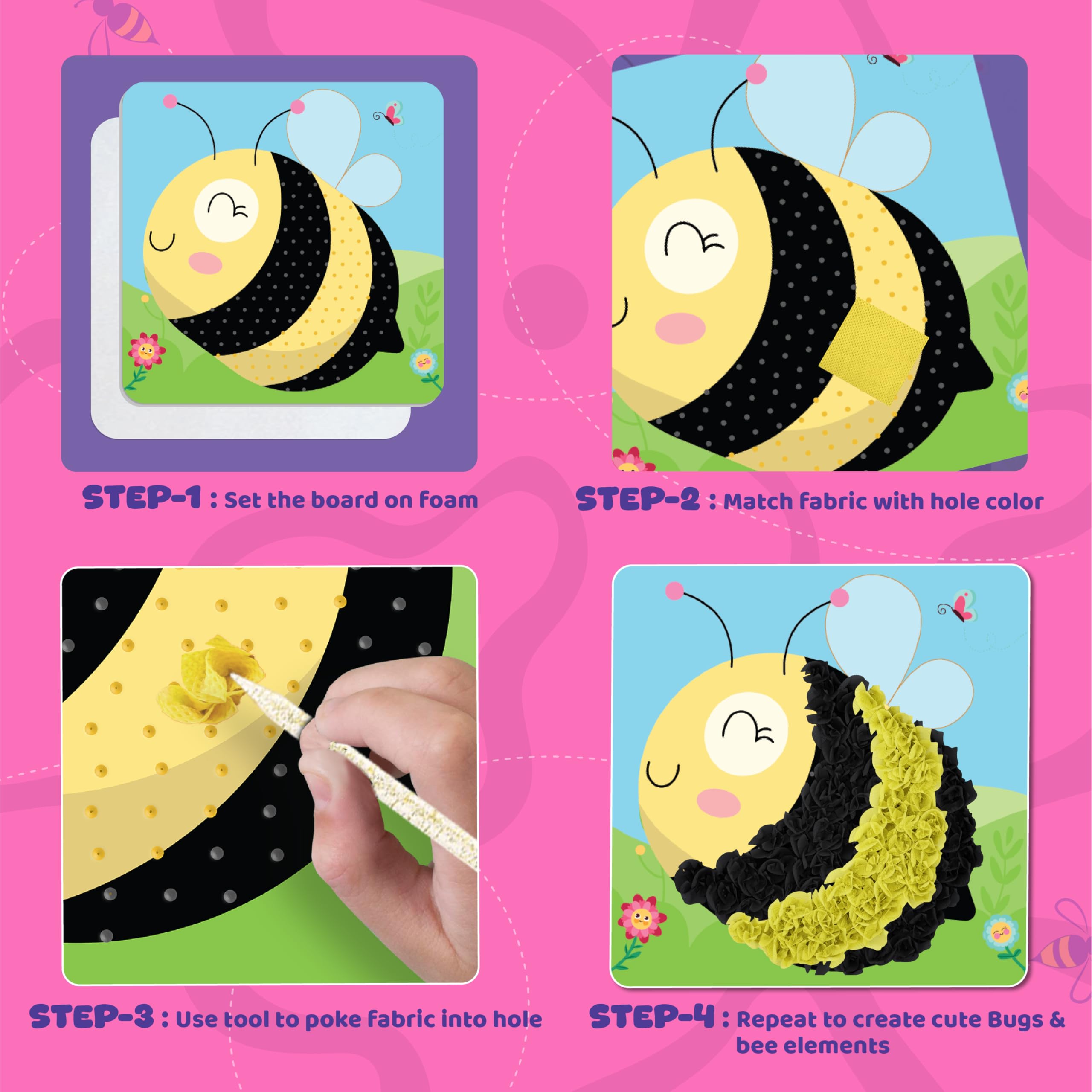 jackinthebox Poke Poke Art instruction manual with simple steps