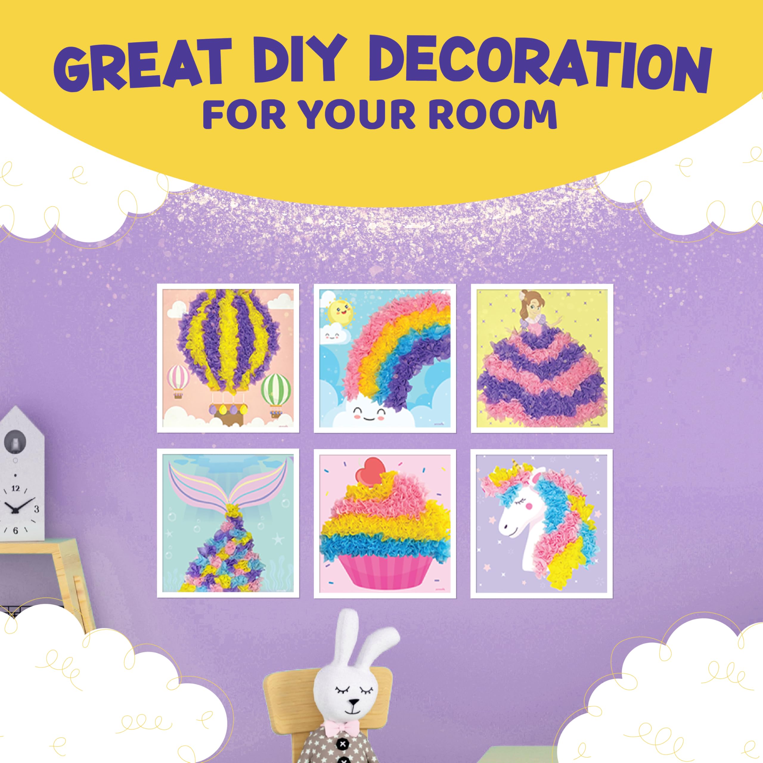 mess-free cleanup supports easy after-craft tidy-up with this kit.