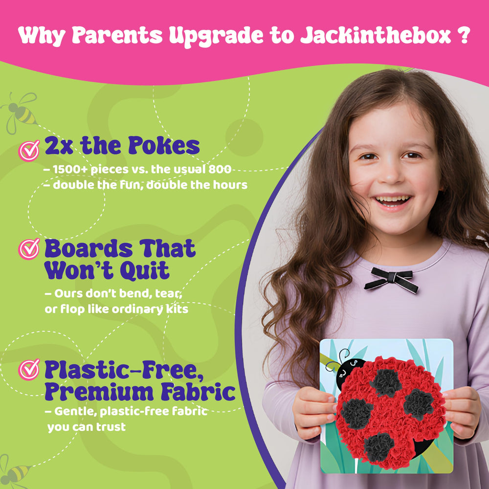 jackinthebox Poke Poke Art poke pad protects surfaces during crafting