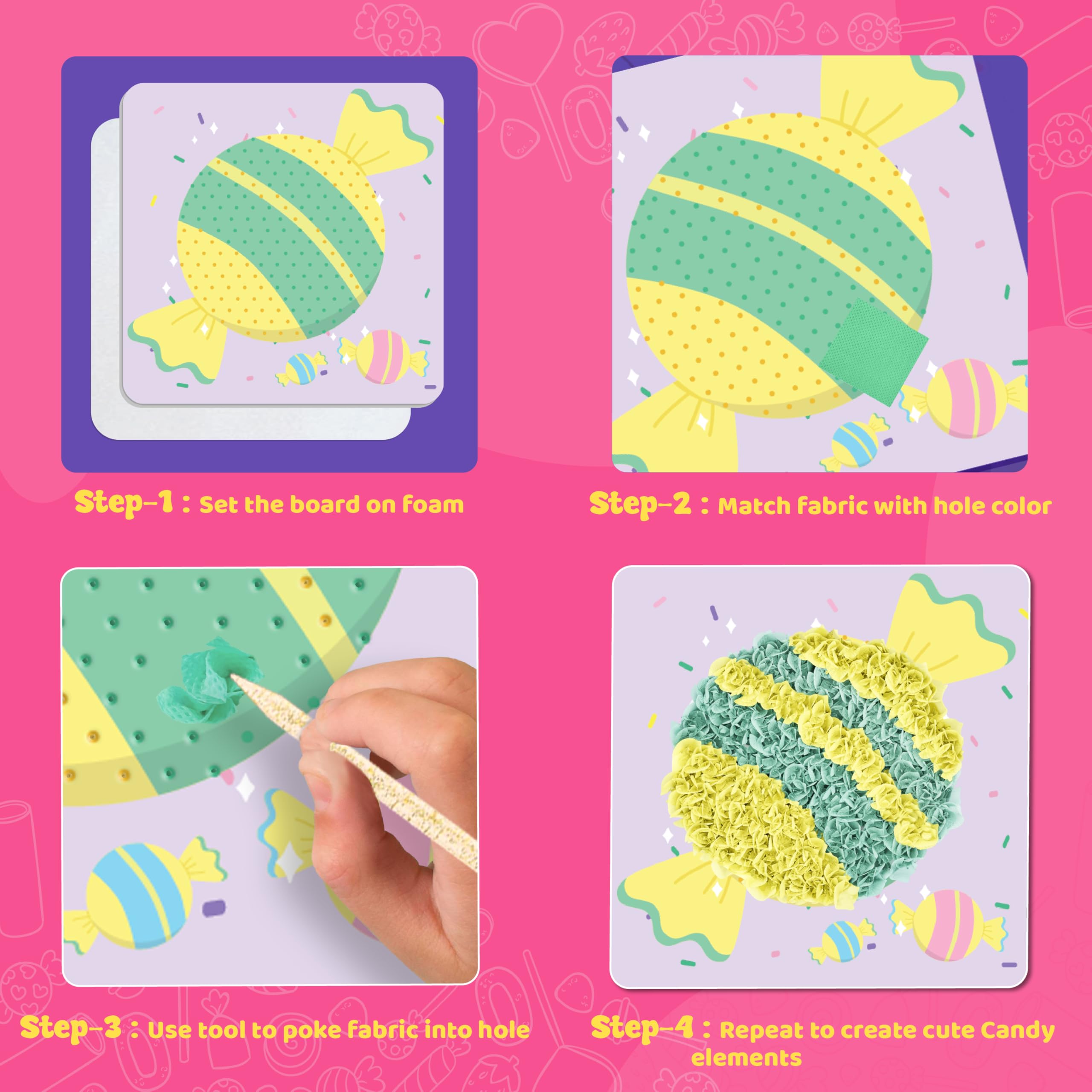 jackinthebox Poke Poke Art poke pad keeps surfaces clean during crafting
