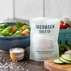 Jacobsen Salt Co. 4oz two-pack for everyday cooking and gifting.
