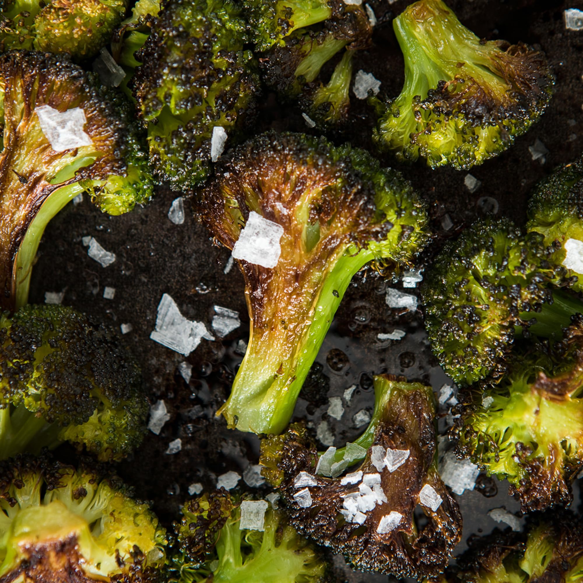 Jacobsen Salt Co. Non-GMO sea salt adds bright brine to toppings.