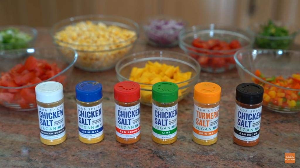 JADA Spices Chicken Salt Original grill-ready rub for seafood and vegetables