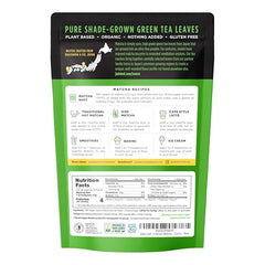 Jade Leaf Matcha powder in a baking bowl enhances flavor and color