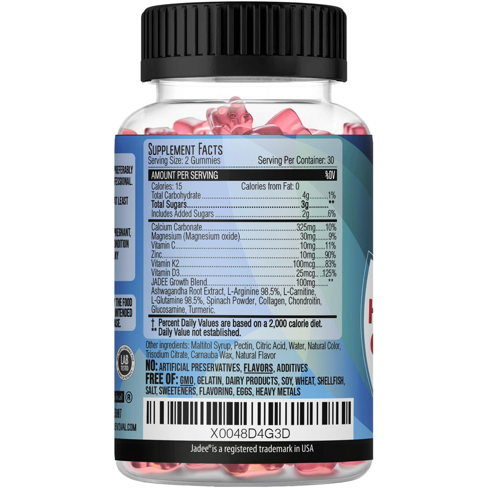 Jadee Height Growth Gummies shown in a family routine setting for daily use.