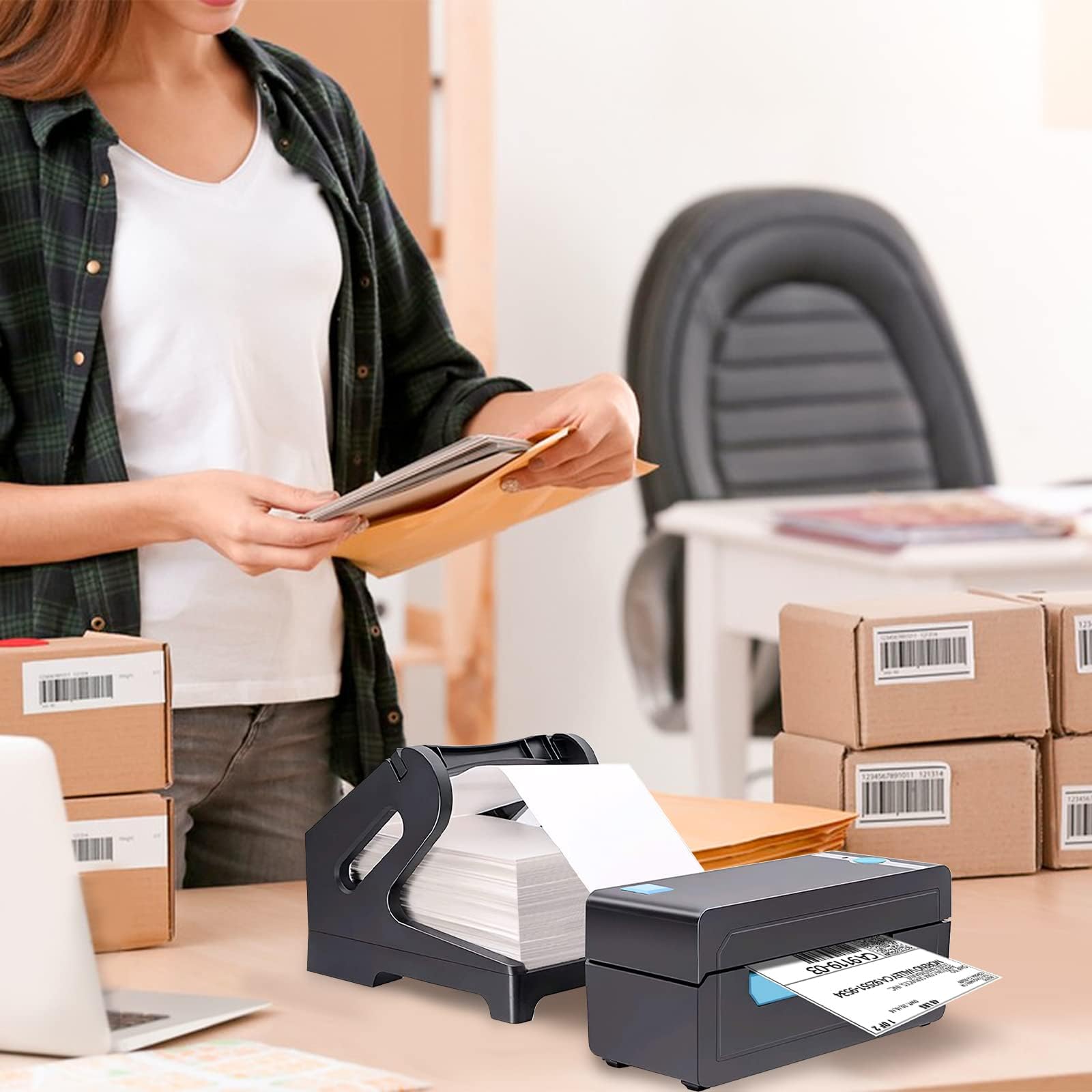 JADENS BPA/BPS-free labels suitable for safe, everyday shipping use.