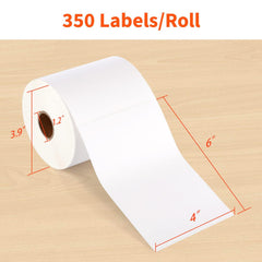 JADENS 4x6 labels per roll designed for versatile printing with major printers.