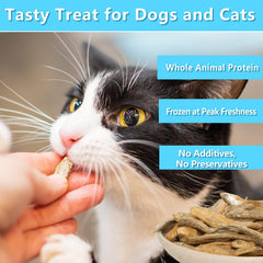 JADINGSFARM Minnows dogs cats treats – natural flavor without additives.