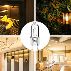 Jaenmsa 60W halogen bulb ideal for range hoods microwaves and cabinet lighting.