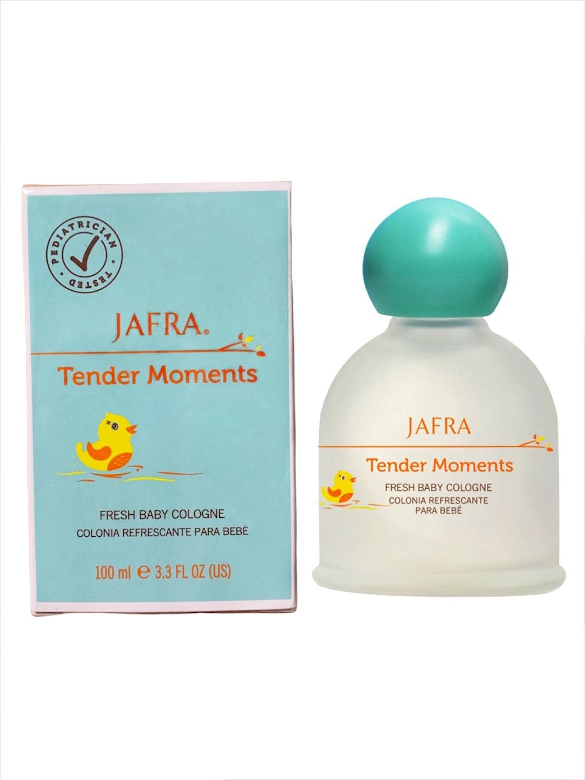 JAFRA Tender Moments spray action, quick refresh with a light, non-irritating mist.