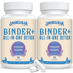 Jagielolia all-in-one detox bottle front view for daily wellness support.