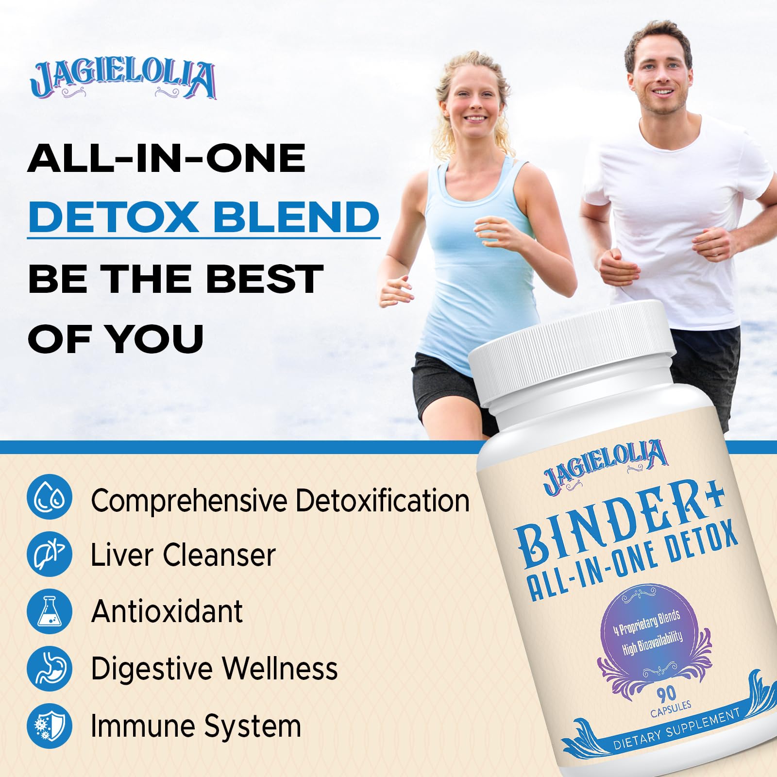 Jagielolia NAC and milk thistle support liver detox pathways.