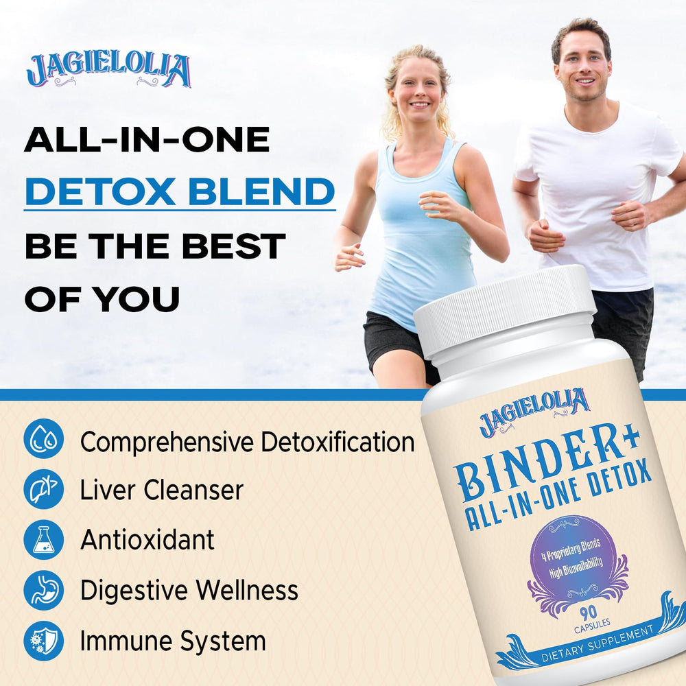 Jagielolia milk thistle and dandelion root capsules for liver support.