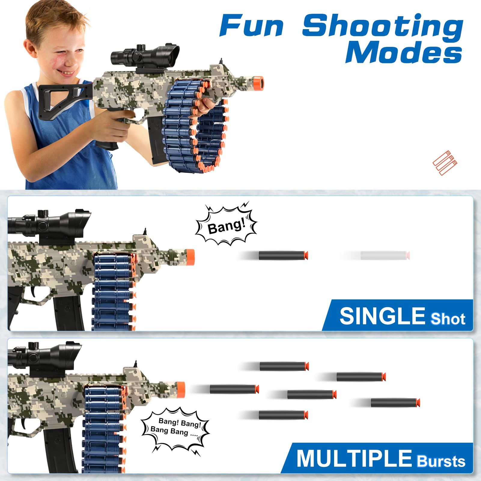 JakMean foam darts pack of 100 offers extended play and ample shots.