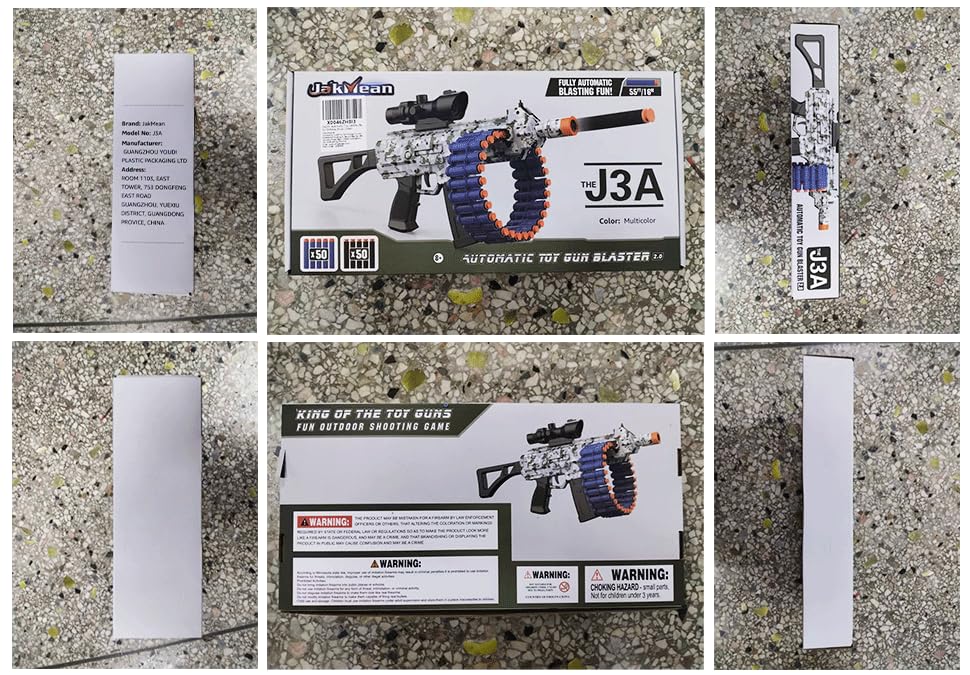 JakMean outdoor-ready foam war toy for backyard battles and friendly competition.