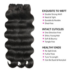 Jaliyah Brazilian virgin hair extensions 20 inch versatile styling options