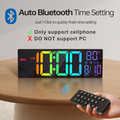 JALL eight color options on the RGB LED display for customization.