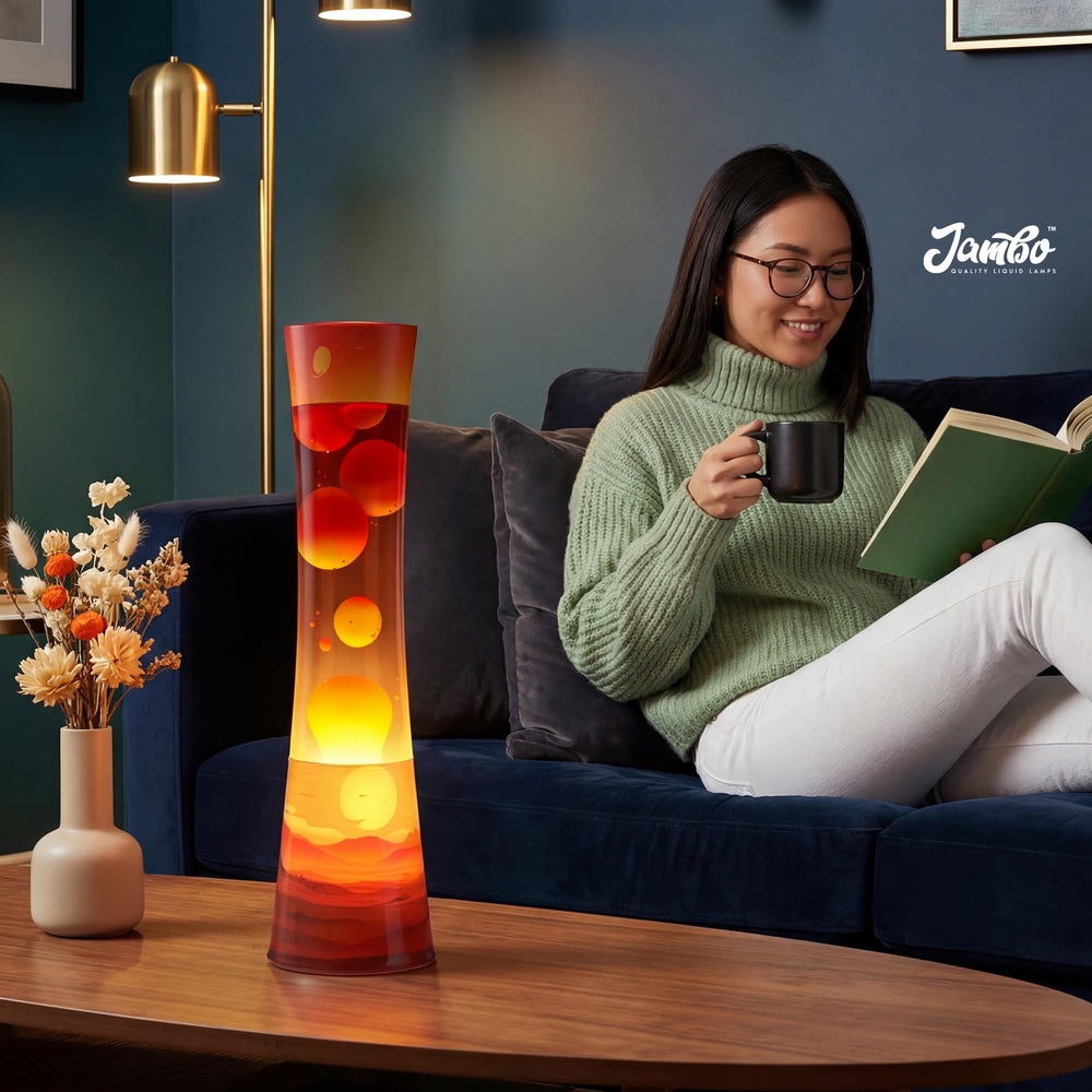 JAMBO easy-care lamp with simple on/off operation.