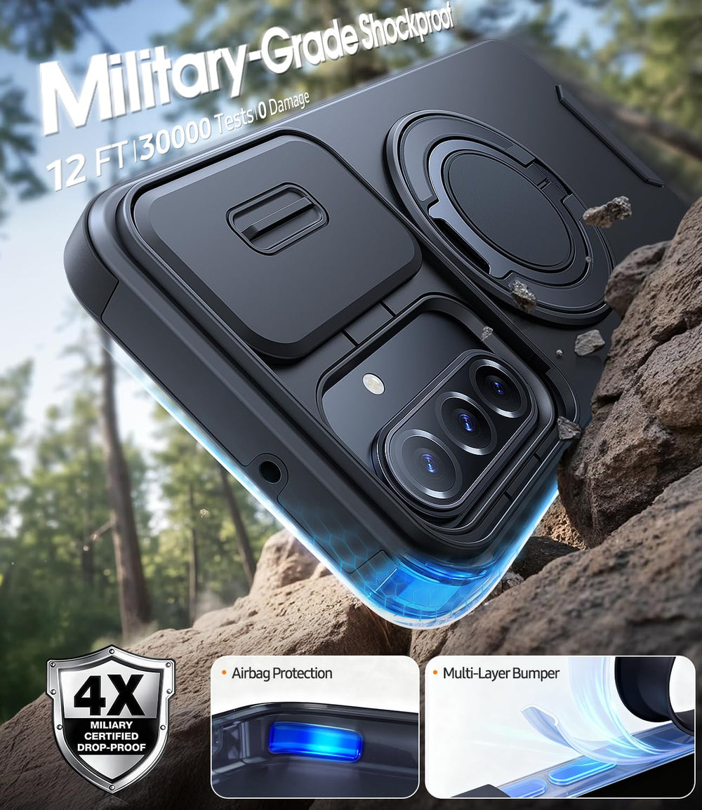 JAME Galaxy A16/A17 case shockproof back and soft inner layer