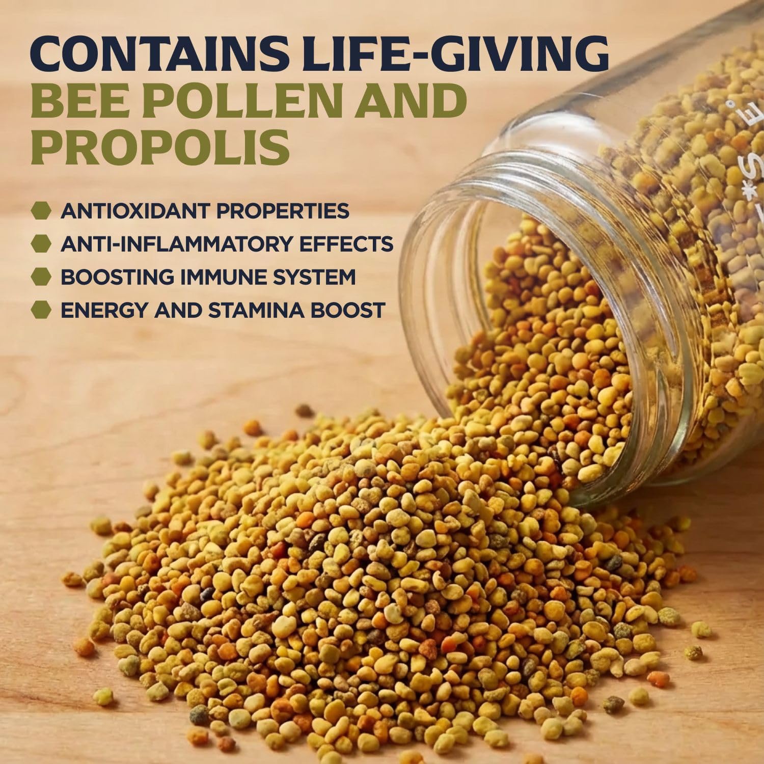 Ethically sourced beekeepers behind Jamie’s Hive to Table bee pollen.