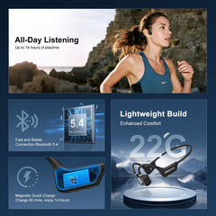 Jamsync Open-Ear Headphones – 14-hour battery for long workouts