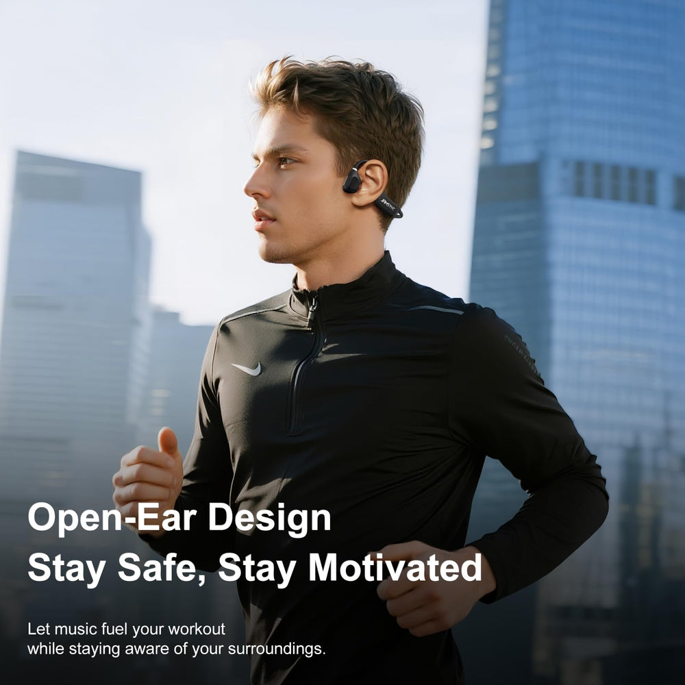 Jamsync Open-Ear Headphones – soft-silicone-frame for secure fit